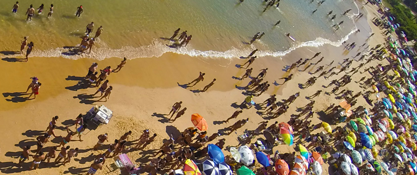 Cuidado com o mar